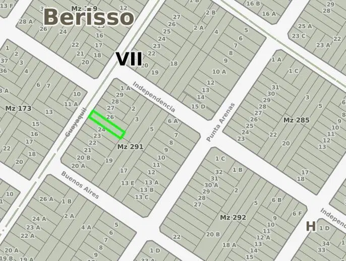 Terreno en venta en Berisso 3