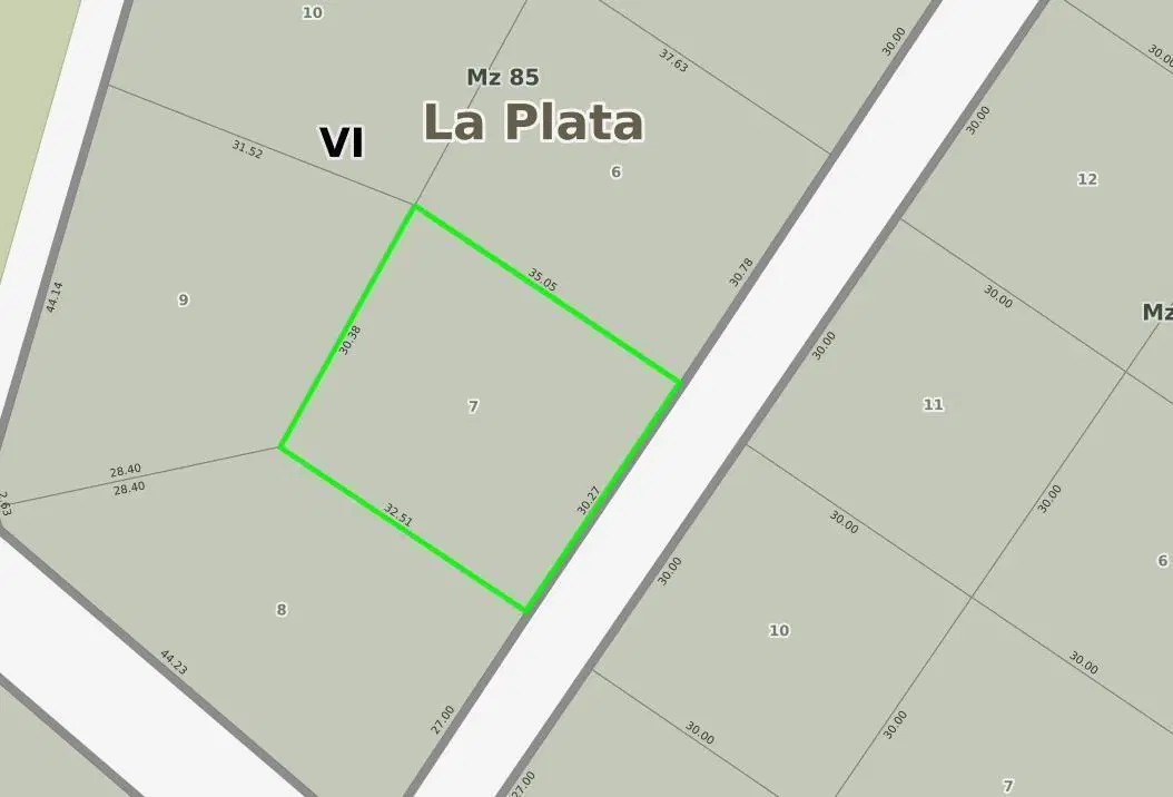 Terreno en venta en Joaquin Gorina 1