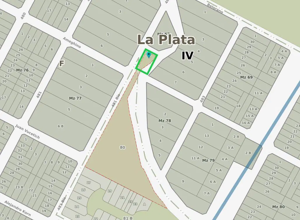 Terreno en venta en City Bell 1