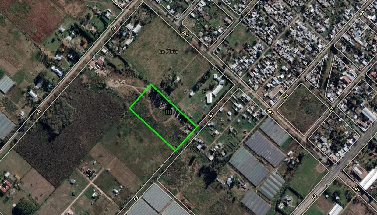 Terreno en venta en Los Hornos 3