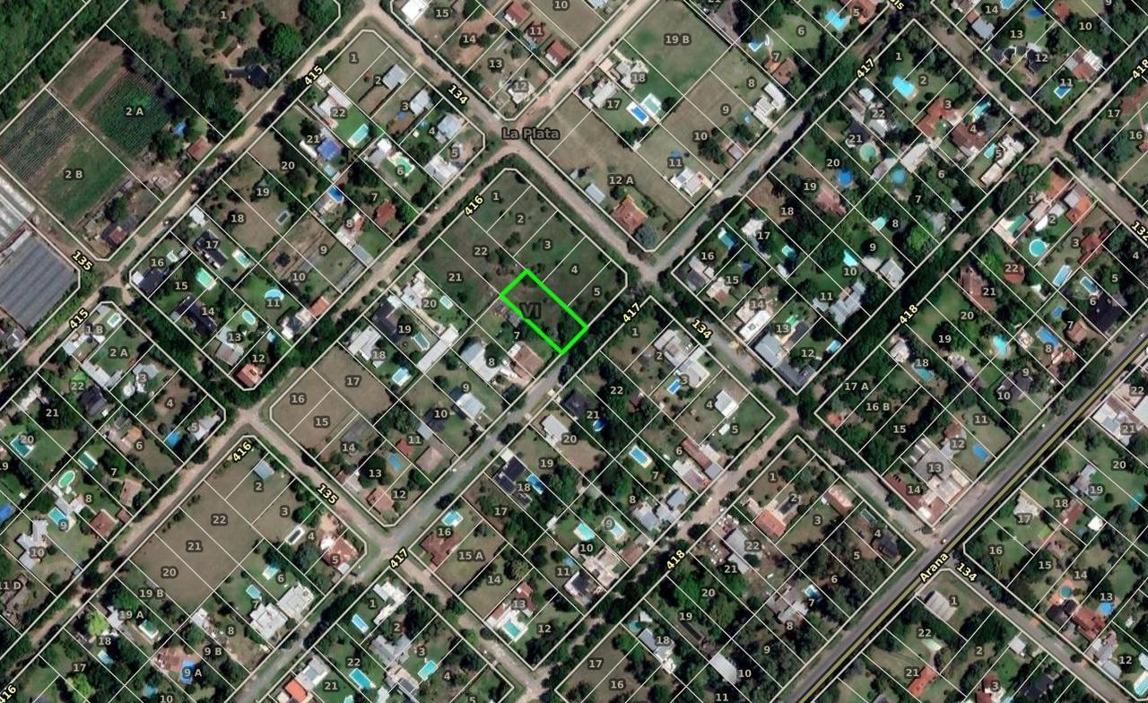 Terreno en venta en Villa Elisa
