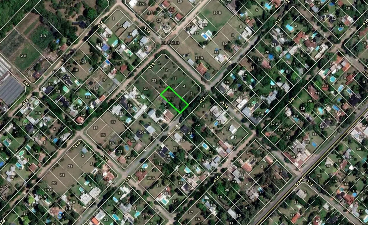 Terreno en venta en Villa Elisa 1