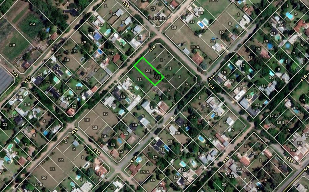 Terreno en venta en Villa Elisa