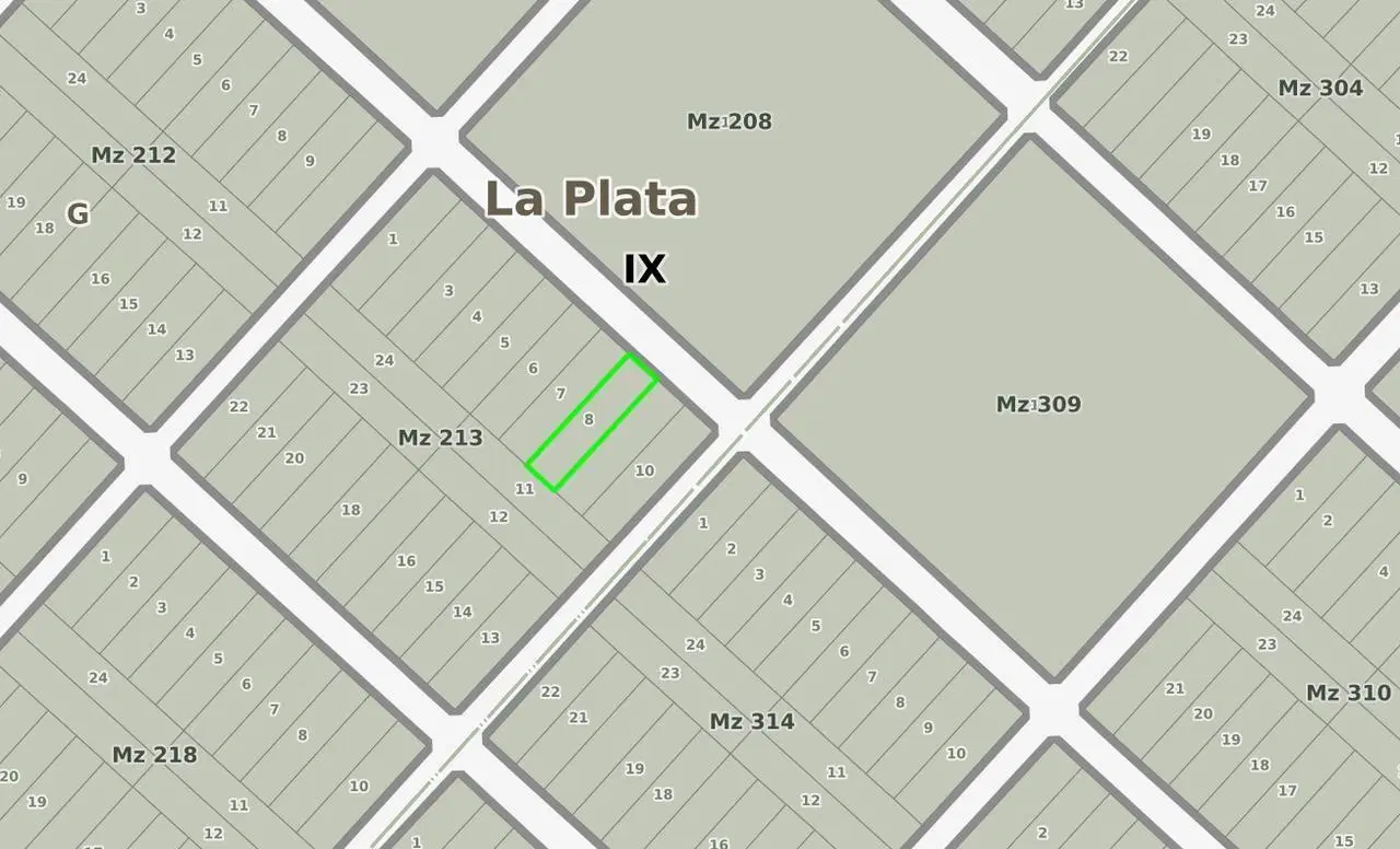 Terreno en venta en La Plata 3