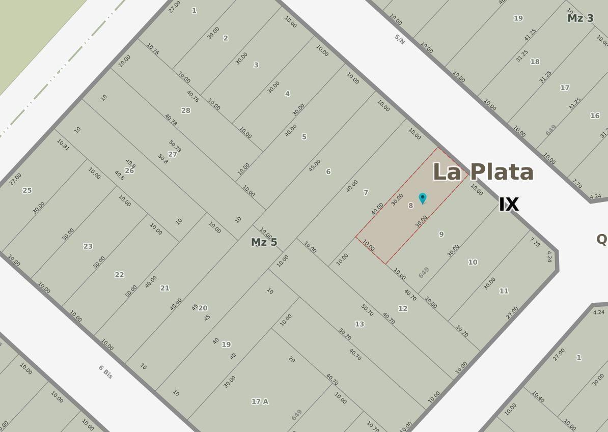 Terreno en La Plata