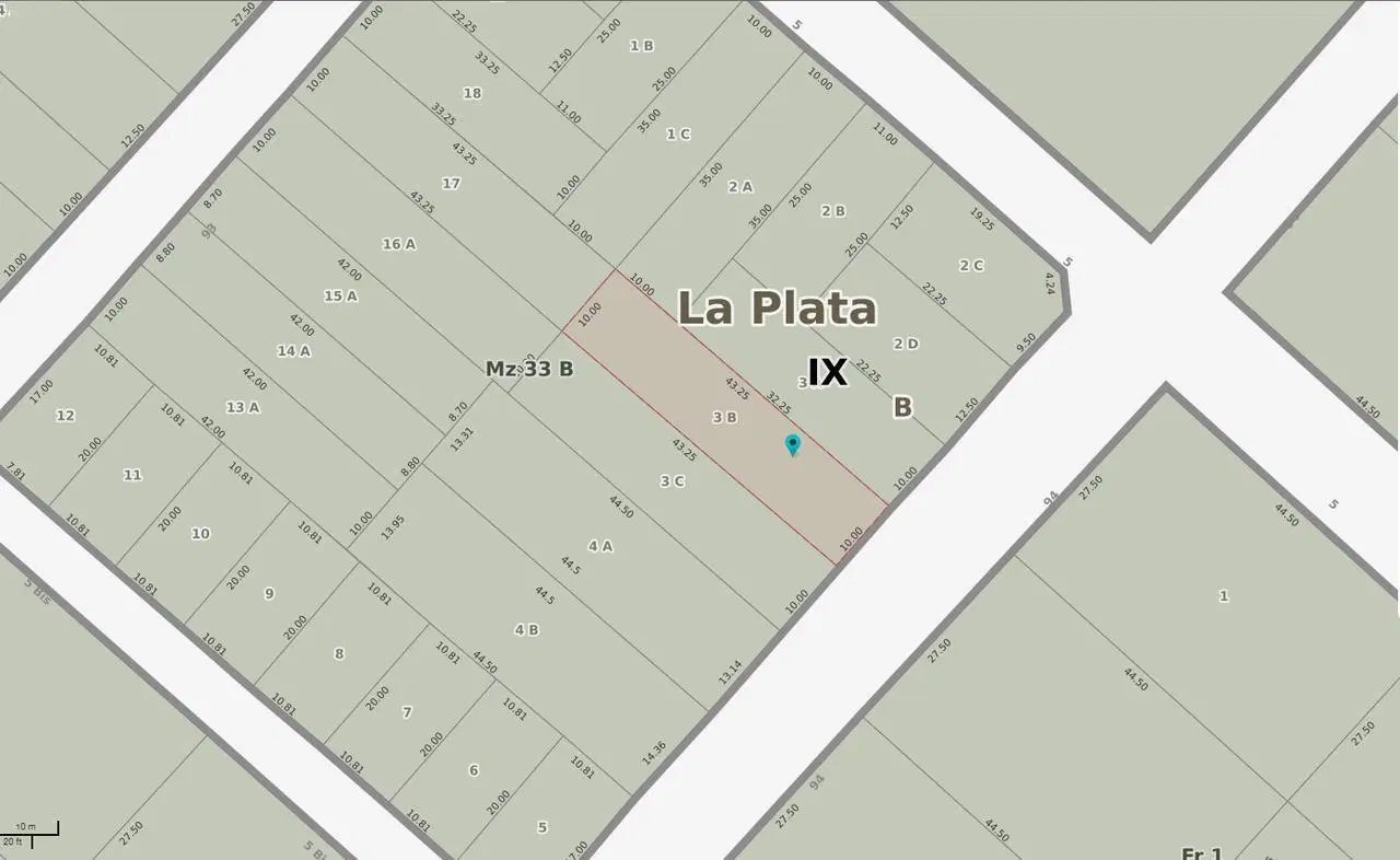 Terreno en venta en La Plata 2