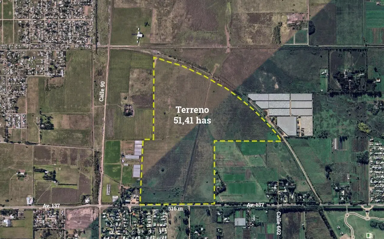 Terreno en venta en Los Hornos 3
