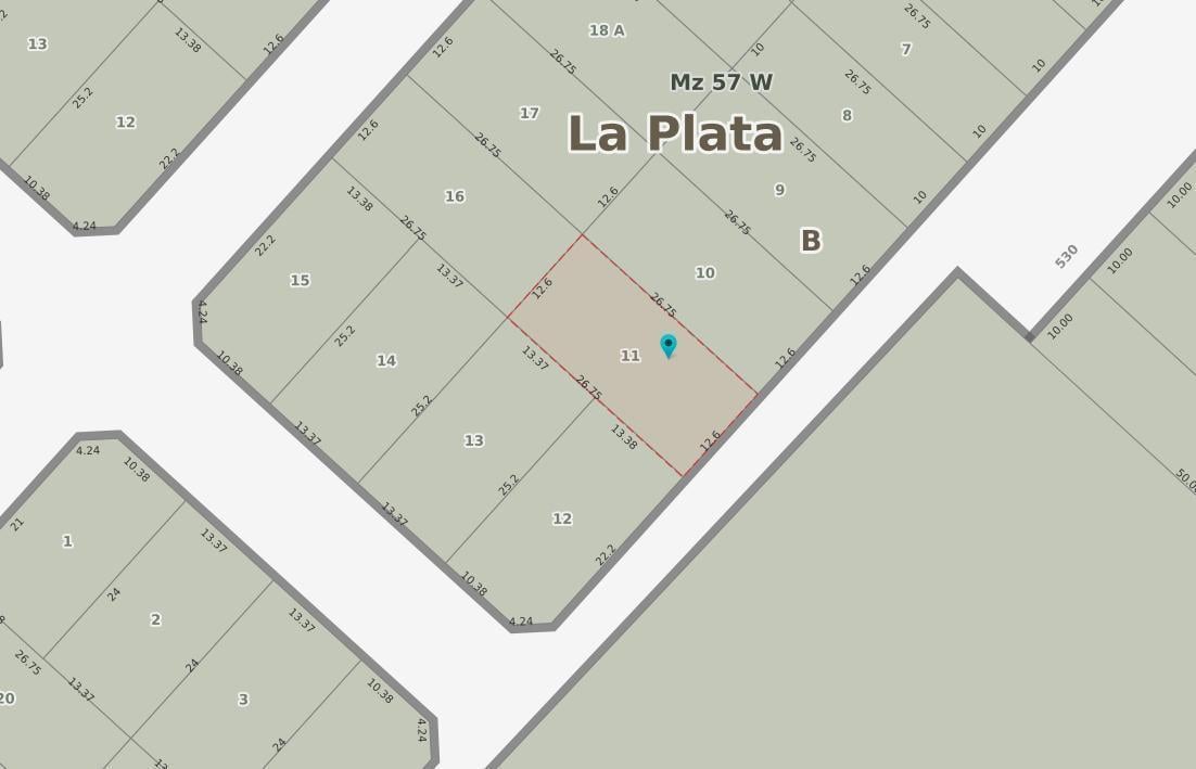 Foto de Terreno en en venta en San Carlos, La Plata, imagen 2