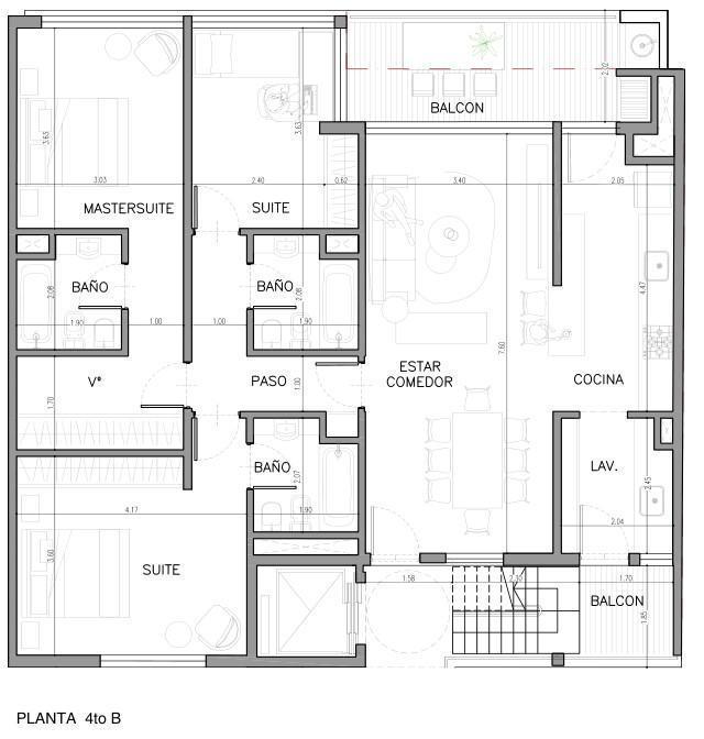 VENTA 4 ambientes en suite con TERRAZA propia