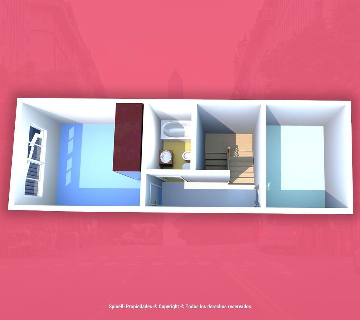 Venta Triplex PH Tipo Casa 4 Ambientes 174 m² con Patio Jardín Terraza Parrilla Cochera 3 Baños Boedo 5