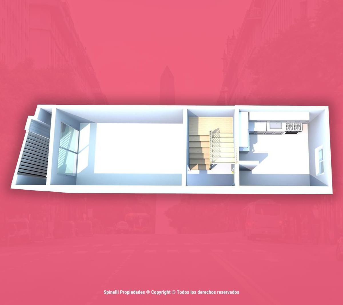 Venta Triplex PH Tipo Casa 4 Ambientes 174 m² con Patio Jardín Terraza Parrilla Cochera 3 Baños Boedo 3