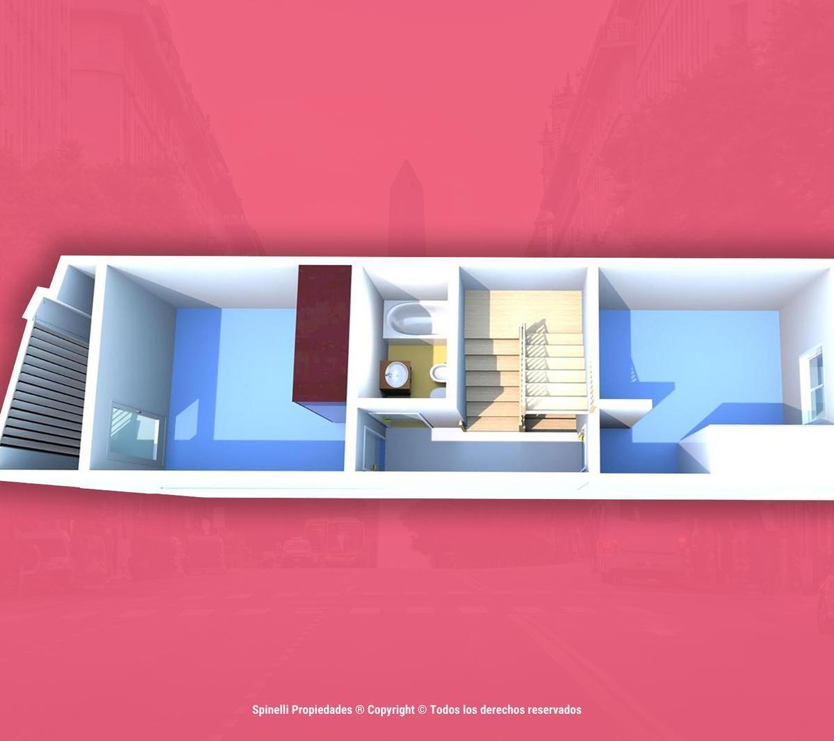 Venta Triplex PH Tipo Casa 4 Ambientes 174 m² con Patio Jardín Terraza Parrilla Cochera 3 Baños Boedo 1