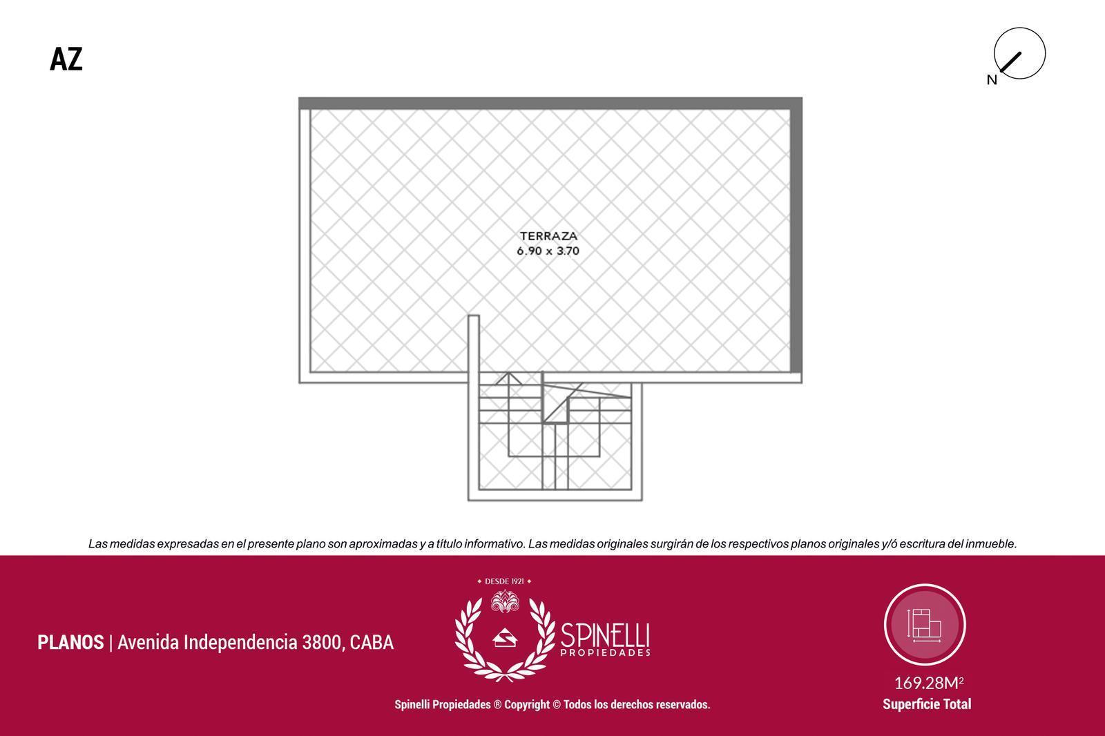 PH 4AMB · 169M² · entrada independiente frente 2 baños cocina comedor terraza apto crédito