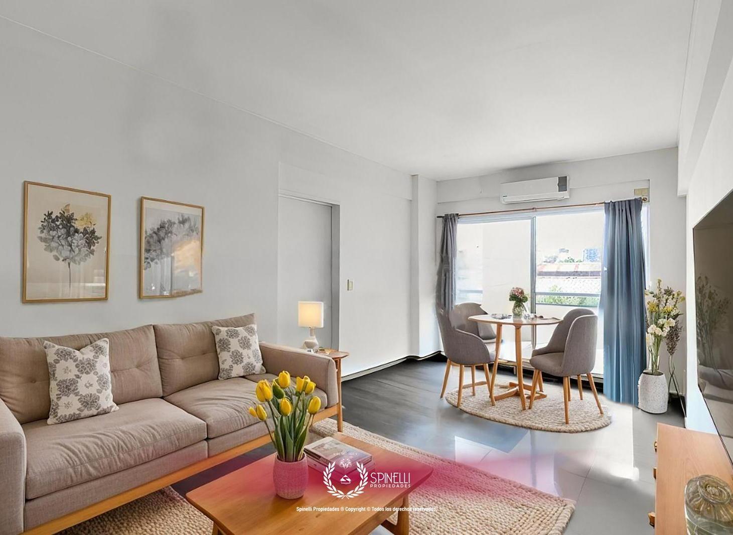 Venta departamento 2 ambientes 48M² con balcón al frente en Villa General Mitre / Paternal parrilla