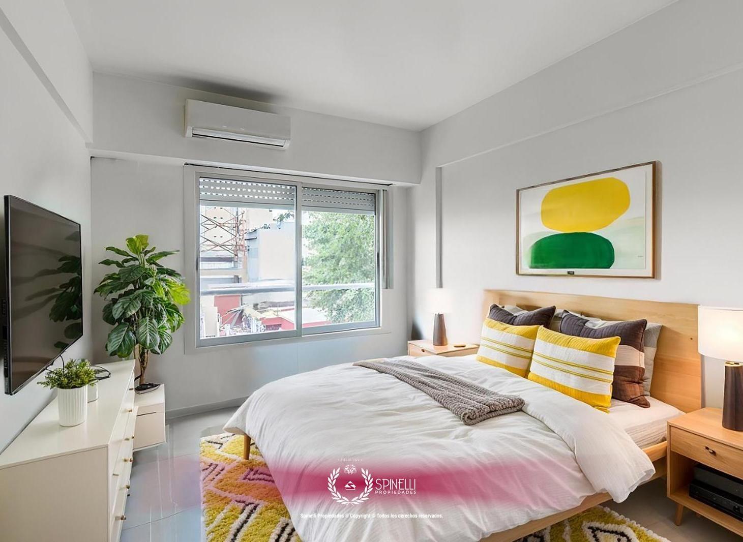 Venta departamento 2 ambientes 48M² con balcón al frente en Villa General Mitre / Paternal parrilla