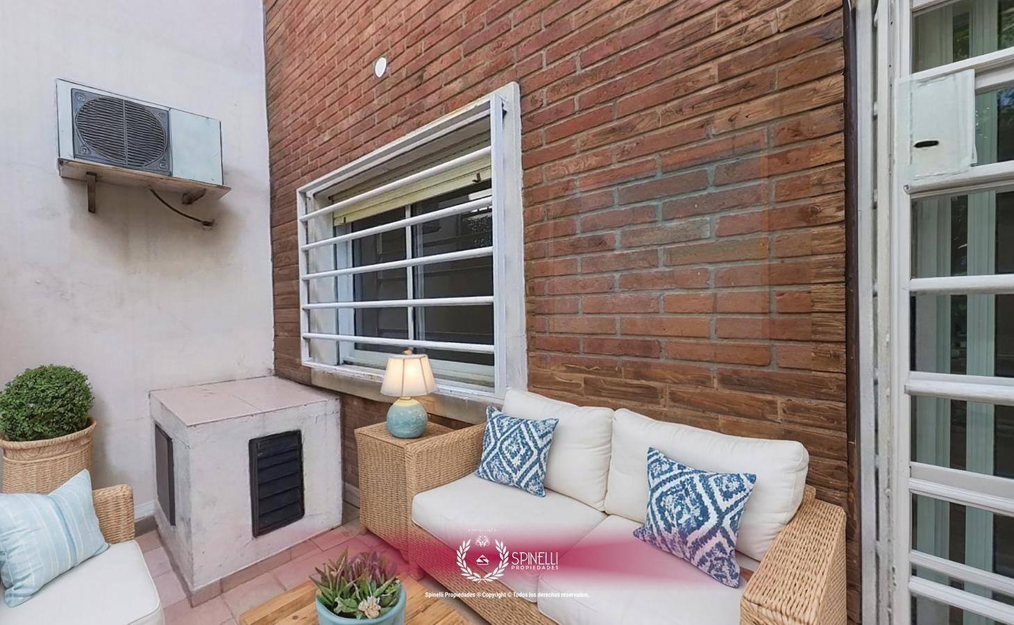 Alquiler departamento 2 ambientes 49M² en Boedo al frente patio impecable expensas previsibles pb