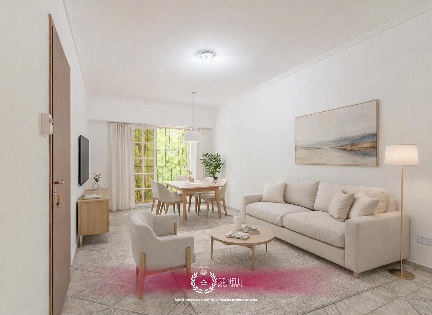 Venta departamento 2 ambientes 45M² con balcón en Pompeya apto crédito 2º x escaleras bajas expensas