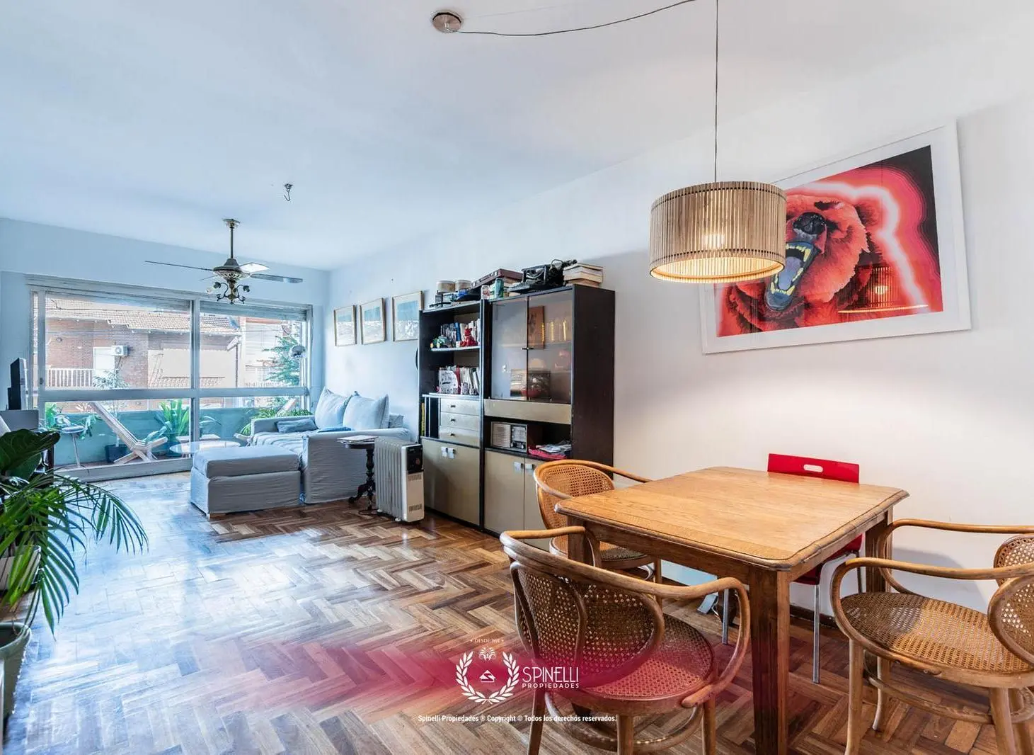 Venta departamento 5 ambientes con cochera 105M² con balcón al frente en Coghlan / Villa Urquiza 2