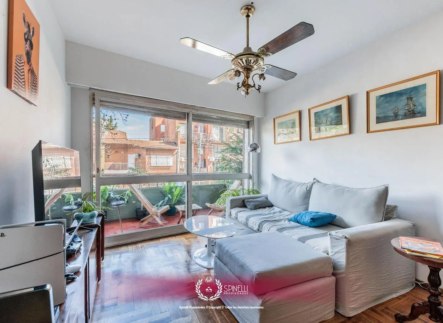 Venta departamento 5 ambientes con cochera 105M² con balcón al frente en Coghlan / Villa Urquiza 4