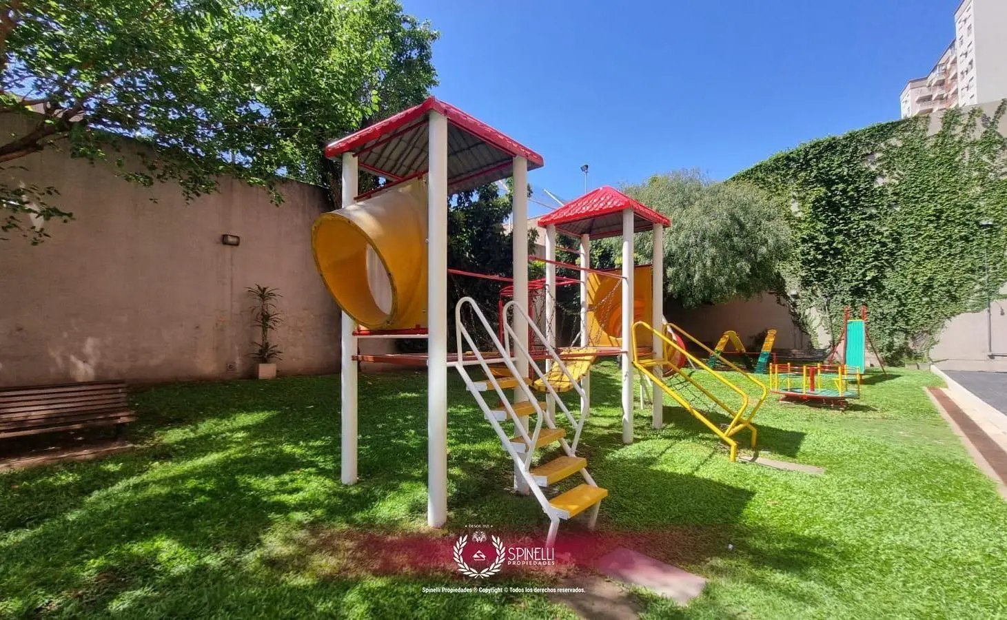 Alquiler departamento 2 ambientes 45M² en San Cristóbal balcón pileta sum amenities solarium jardin 3