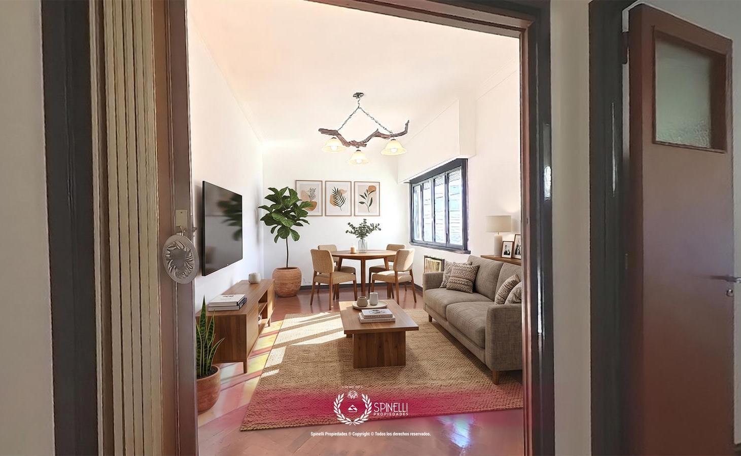 Alquiler departamento 2 ambientes 44M² en Boedo segundo piso por escaleras todo luminosidad