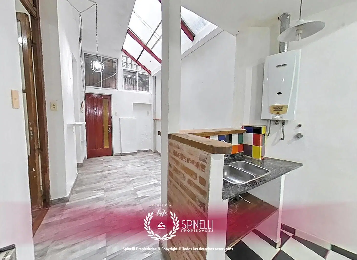 Alquiler 2 ambientes y medio 60m² comedor diario entrepiso en San Cristóbal / Boedo excelente estado 2