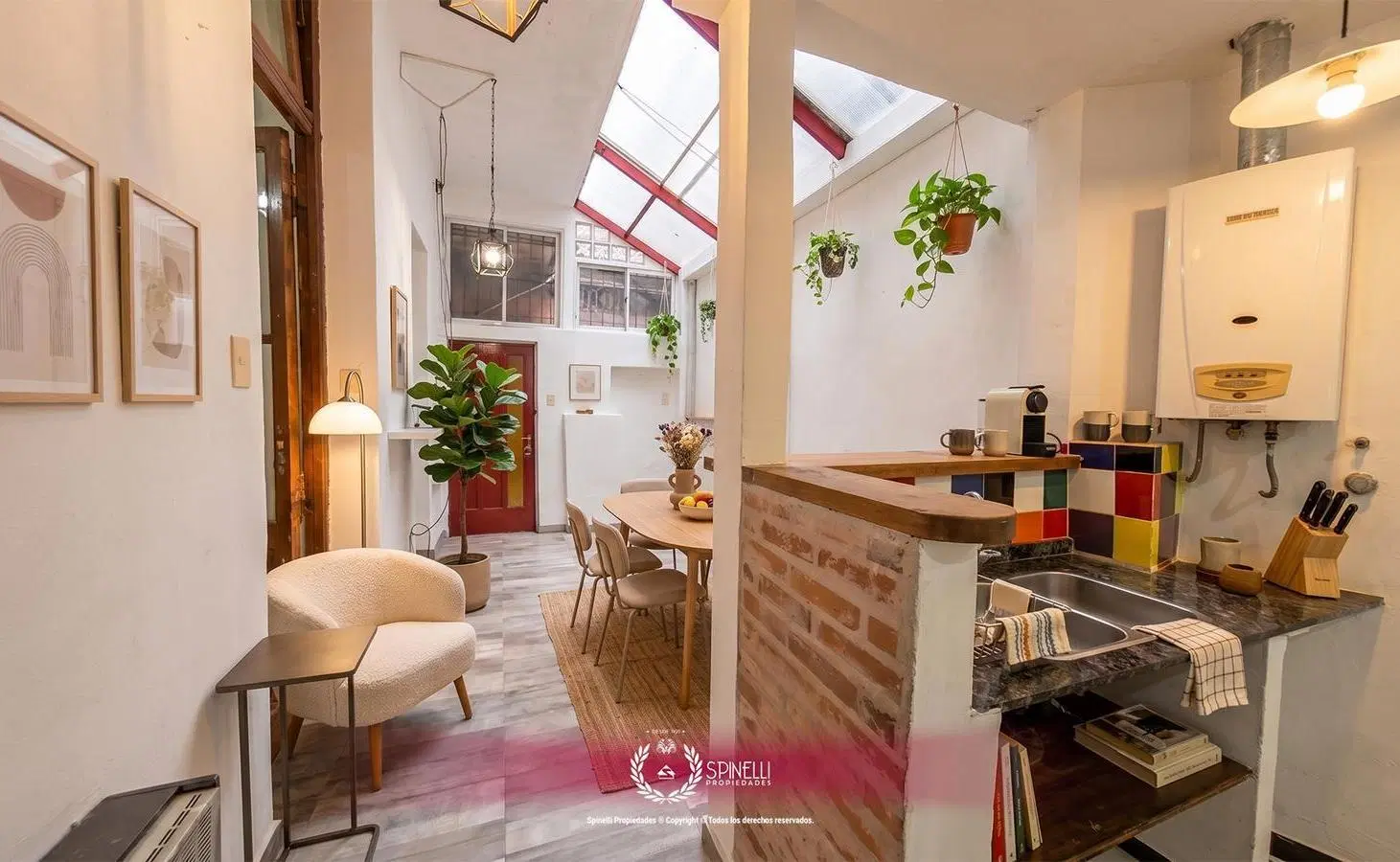 Alquiler 2 ambientes y medio 60m² comedor diario entrepiso en San Cristóbal / Boedo excelente estado 4