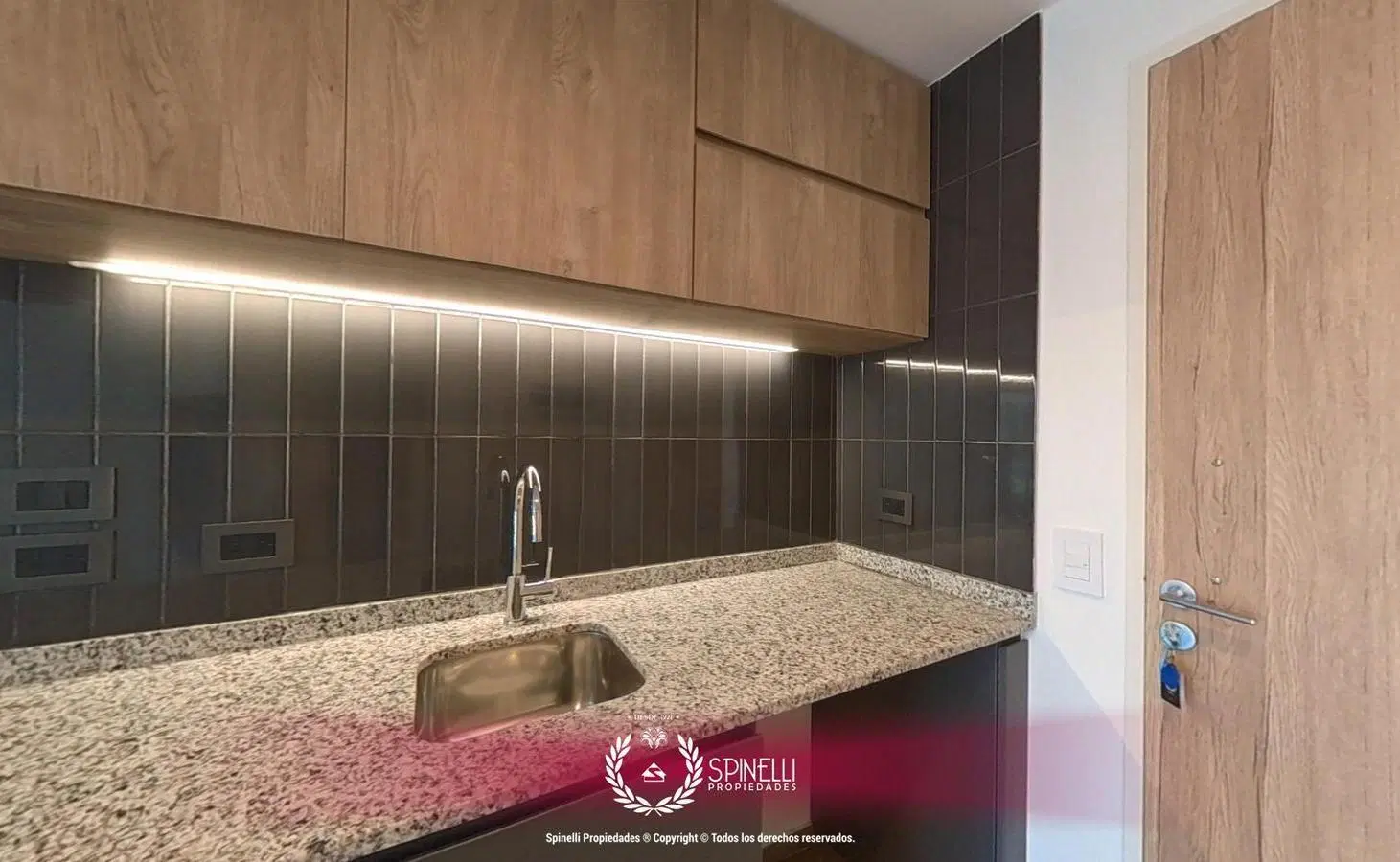 Alquiler departamento monoambiente 35M² nuevo con balcón al frente solarium terraza gran categoría 4