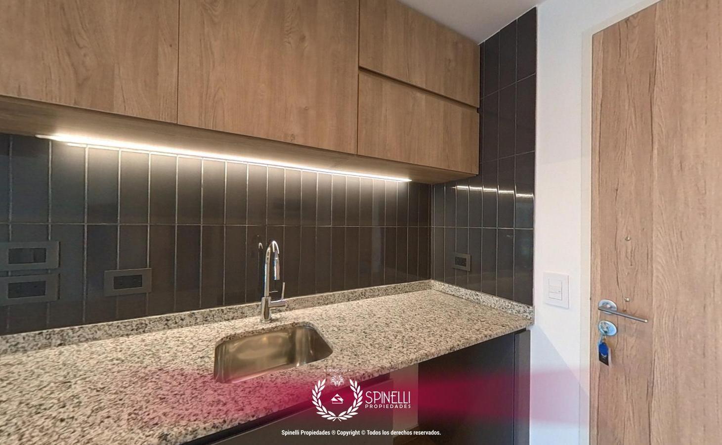 Foto de Alquiler departamento monoambiente 35M² nuevo con balcón al frente, imagen 4