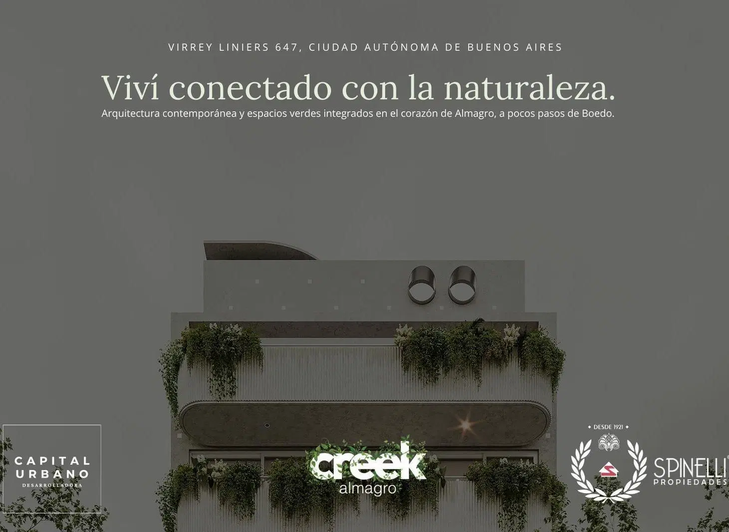 Venta departamento 3 ambientes en pozo en Emprendimiento Creek Almagro financiación a medida 3