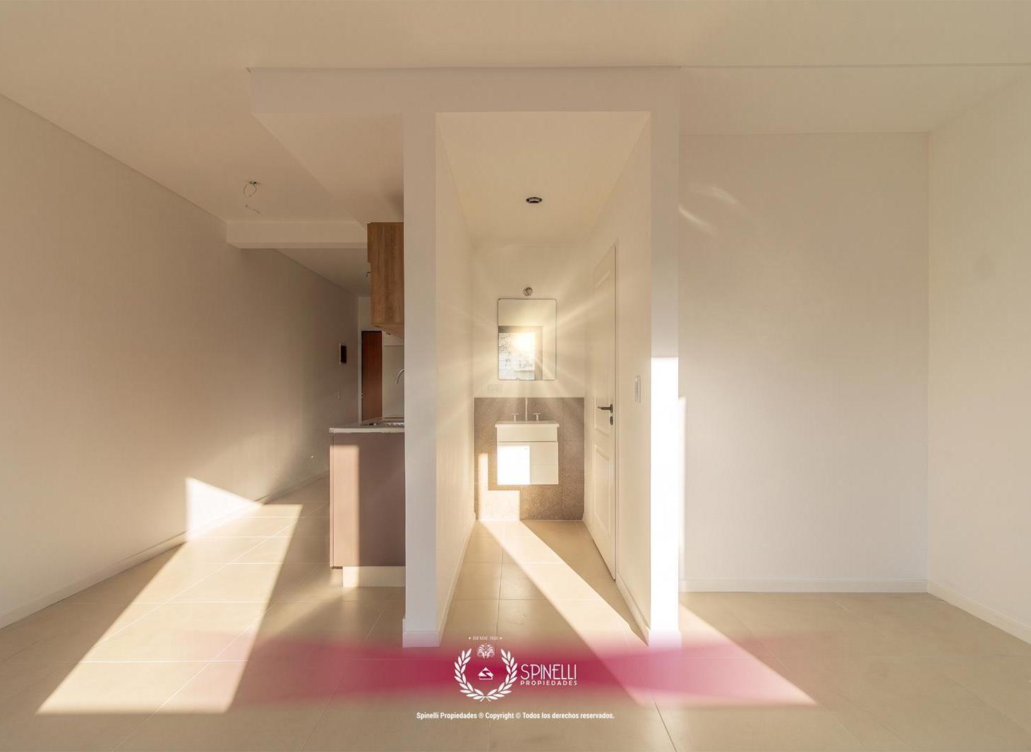 Venta departamento monoambiente 38m² con balcón al frente en San Cristóbal a estrenar gran categoría