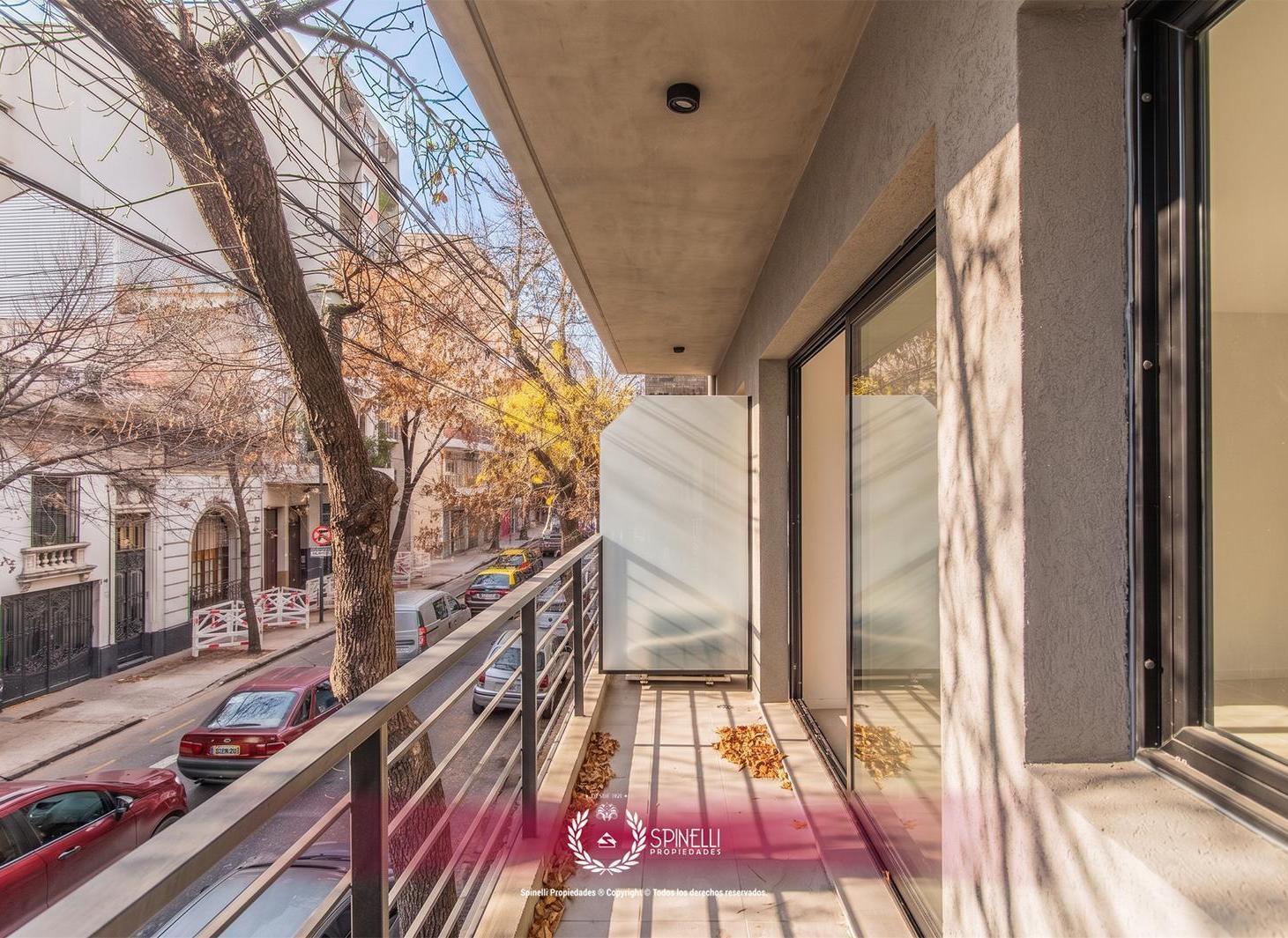 Venta departamento monoambiente 38m² con balcón al frente en San Cristóbal a estrenar gran categoría