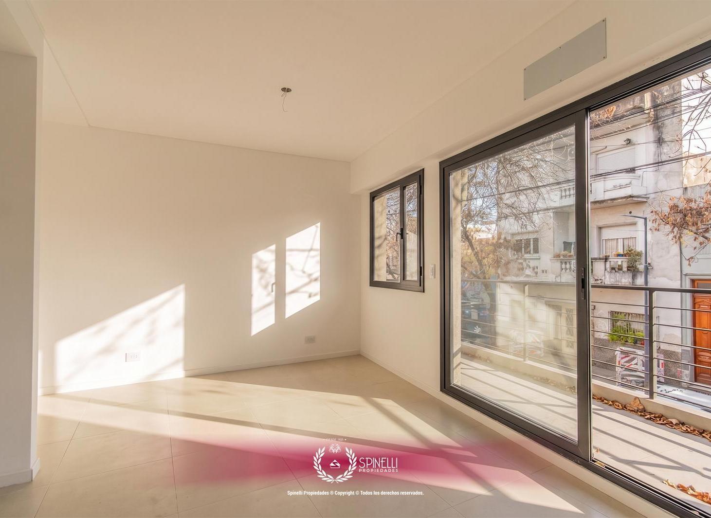 Venta departamento monoambiente 38m² con balcón al frente en San Cristóbal a estrenar gran categoría