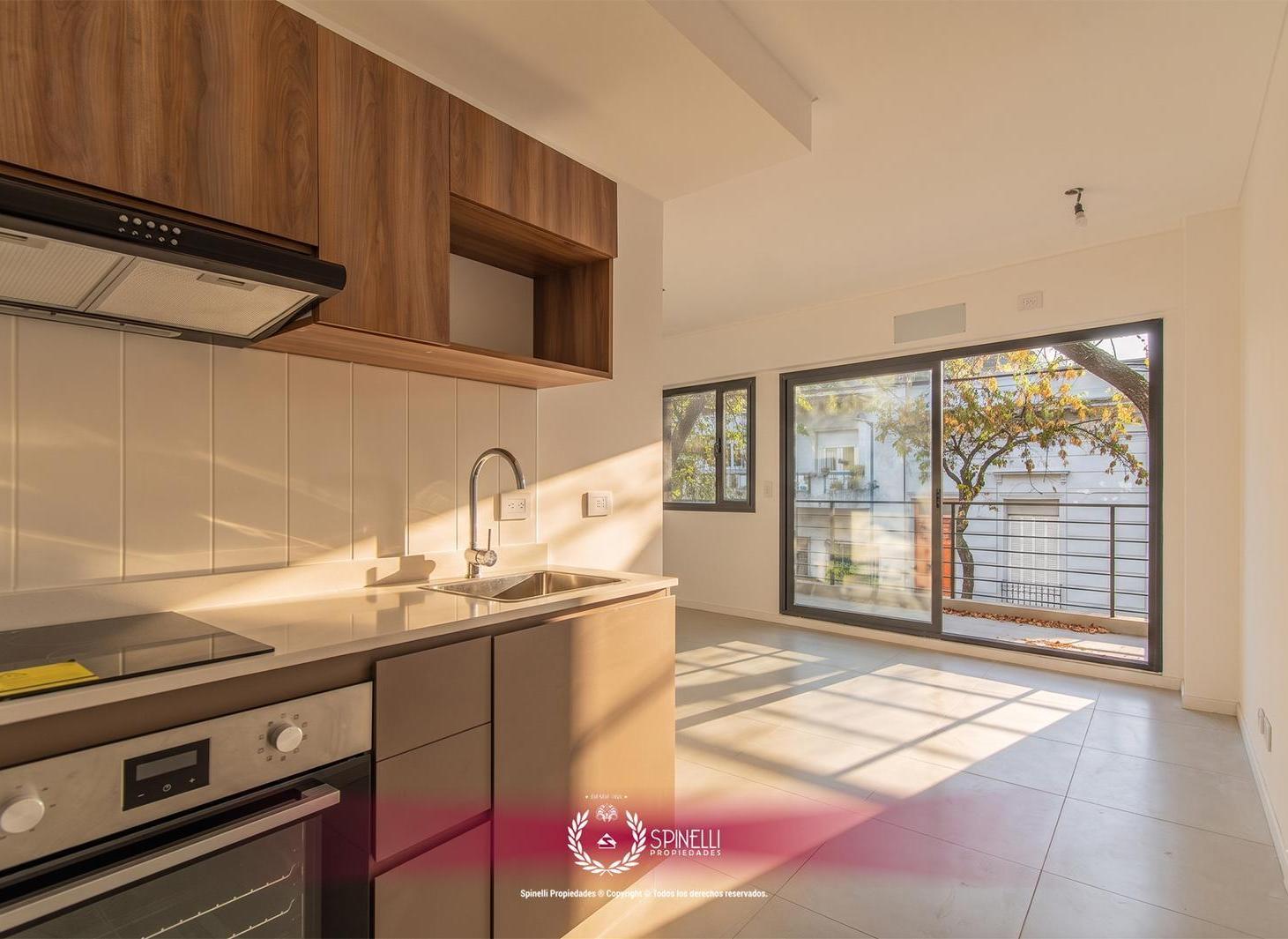 Venta departamento monoambiente 38m² con balcón al frente en San Cristóbal a estrenar gran categoría