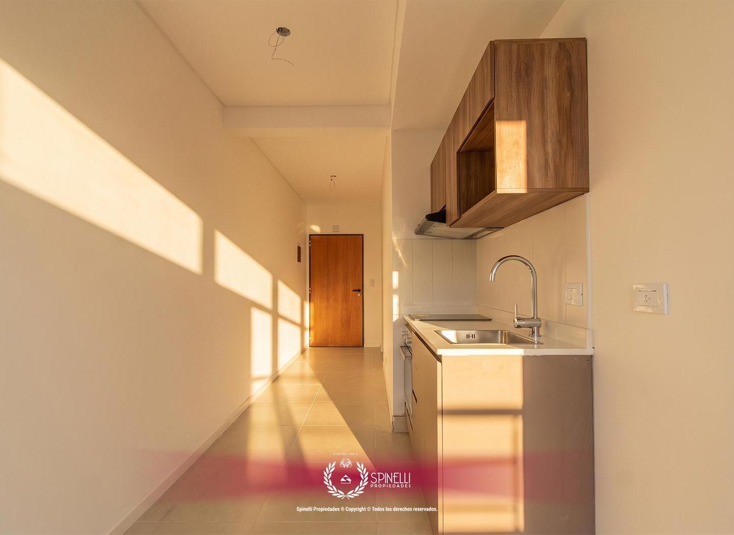 Venta departamento monoambiente 38m² con balcón al frente en San Cristóbal a estrenar gran categoría