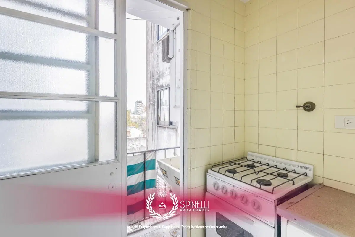 Alquiler departamento 2 ambientes 30M² balcón lavadero lateral parquet muy luminoso en Almagro Boedo 5