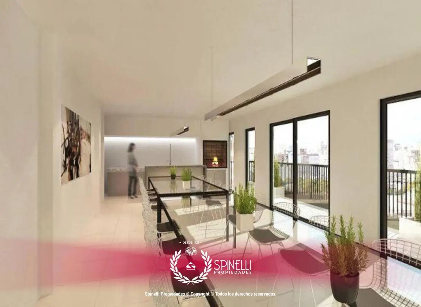 Alquiler departamento 1 ambiente 41M² nuevo con balcón contrafrente full amenities Edificio Mireya 3
