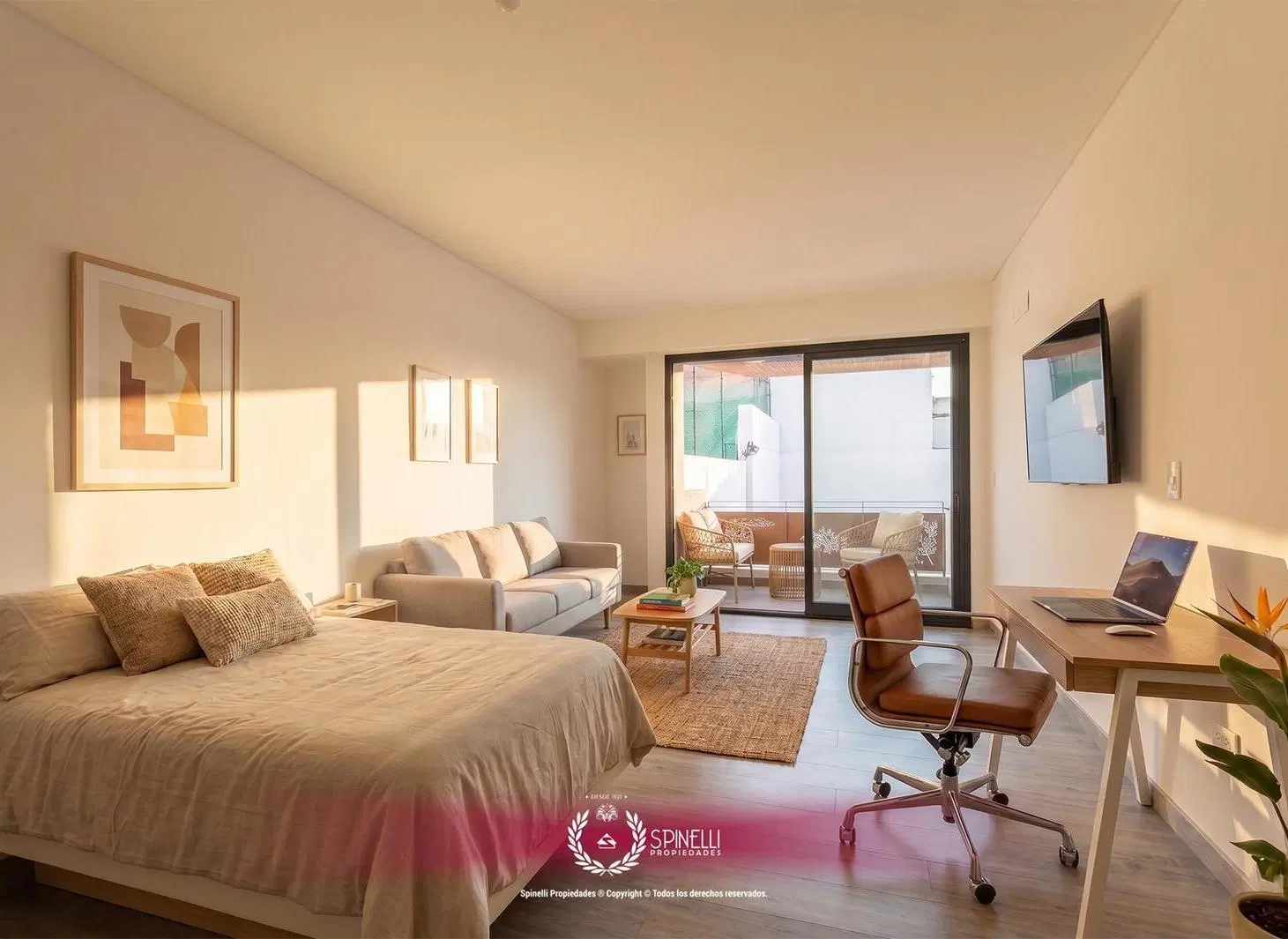 Alquiler departamento 1 ambiente 41M² nuevo con balcón contrafrente full amenities Edificio Mireya 3