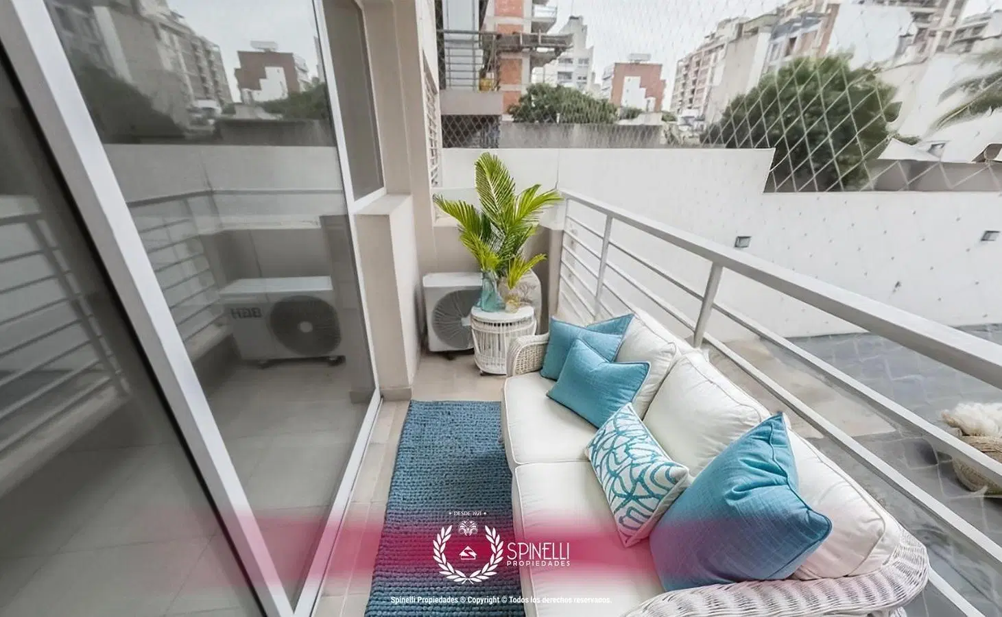 Alquiler departamento 1 ambiente 39M²   Flores nuevo laundry aire acondicionado balcón contrafrente 3