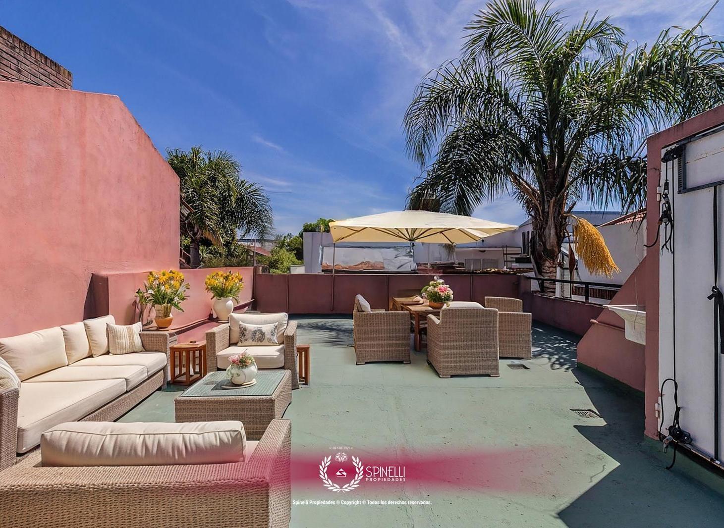 Venta PH tipo Casa 3 ambientes 108M² 50M² de azotea terraza accesible Villa Devoto jardín a reciclar