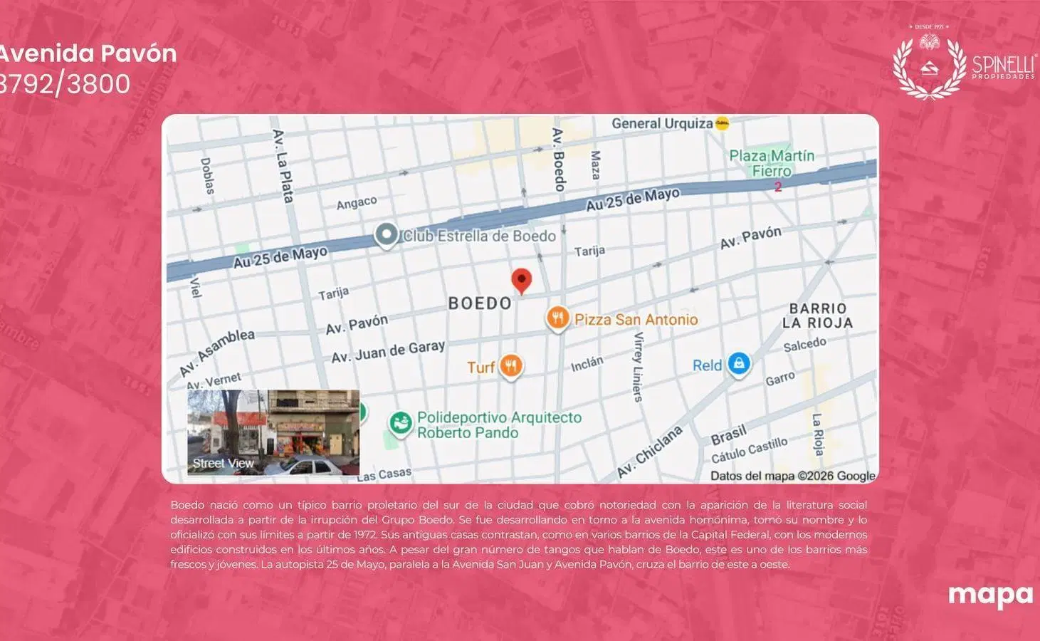 Venta terreno USAA en Avenida Pavón y Castro Barros 1028M² vendibles 10 pisos totales en Boedo 2