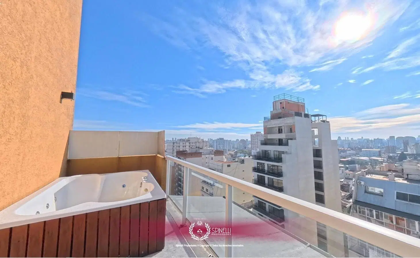 Alquiler departamento 2 ambientes 38M²  SUM Solarium Piscina amenities parrilla balcón contrafrente 2