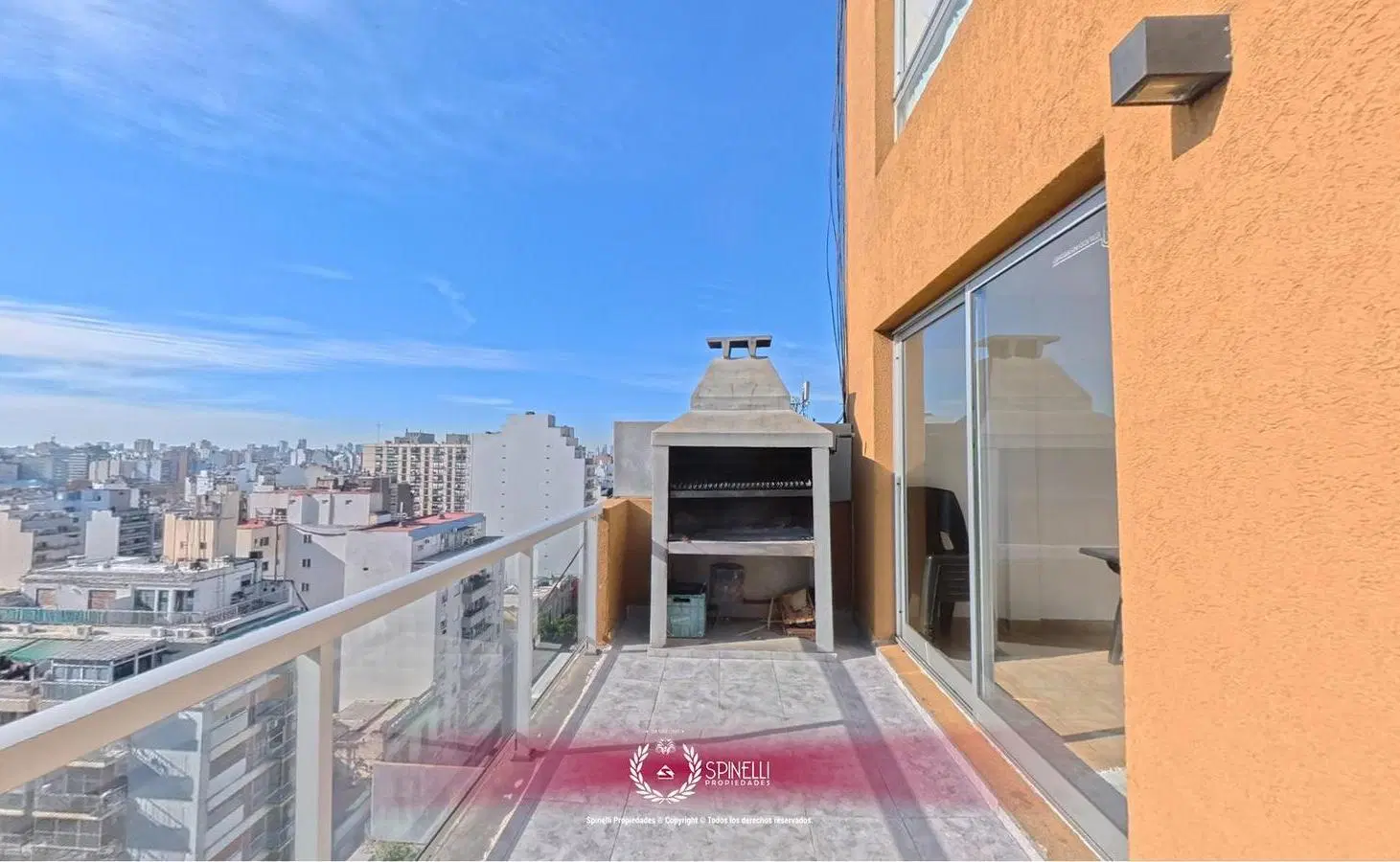 Alquiler departamento 2 ambientes 38M²  SUM Solarium Piscina amenities parrilla balcón contrafrente 5