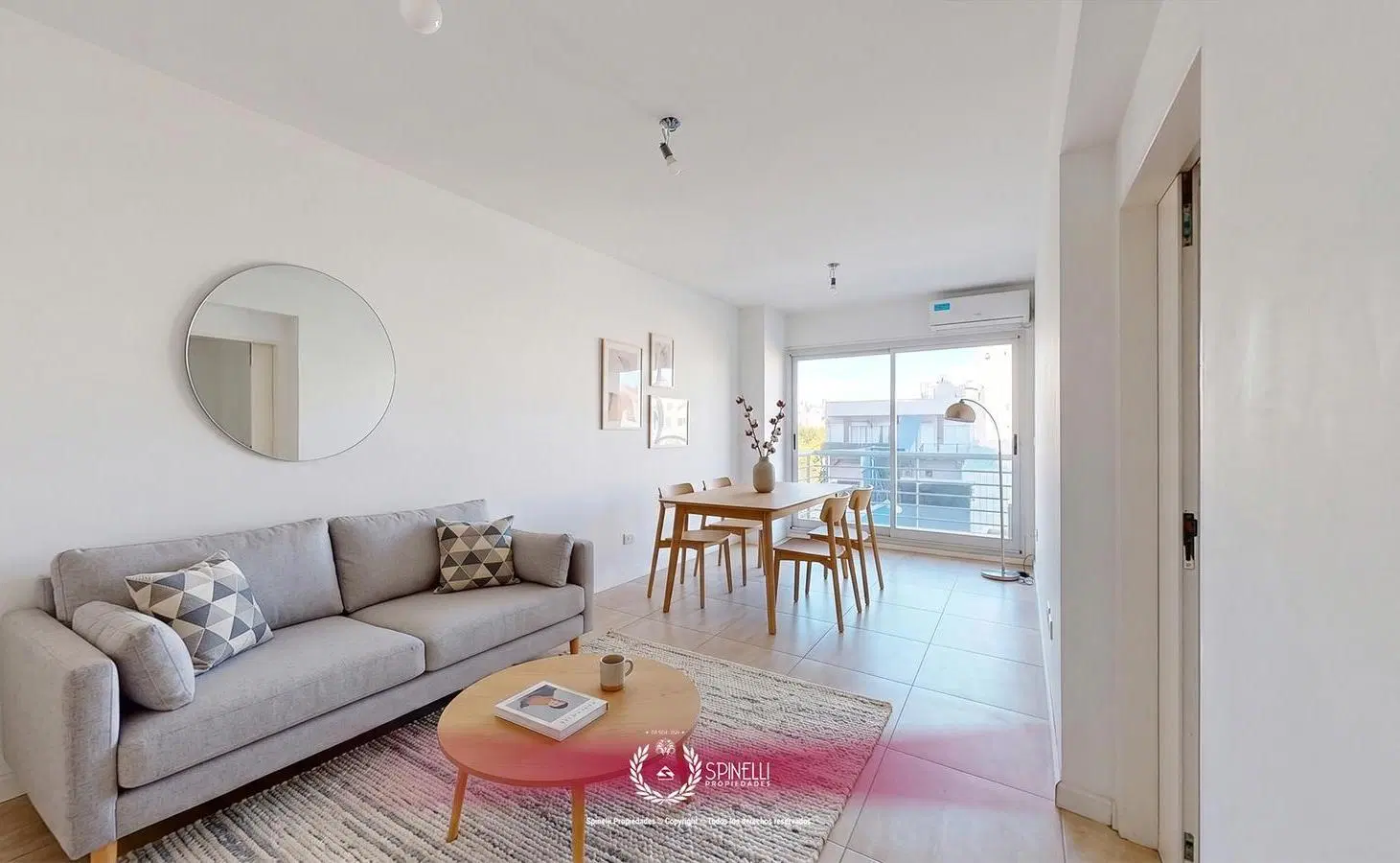 Alquiler departamento 2 ambientes 38M²  SUM Solarium Piscina amenities parrilla balcón contrafrente 3