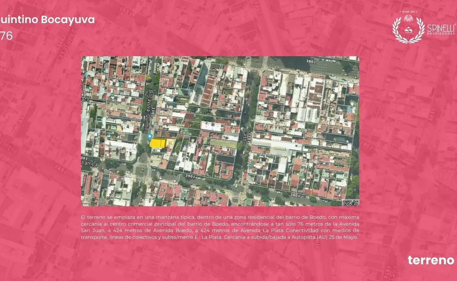 Venta terreno USAA en Quintino Bocayuva y Avenida San Juan 1091M² vendibles 10 pisos total en Boedo 8