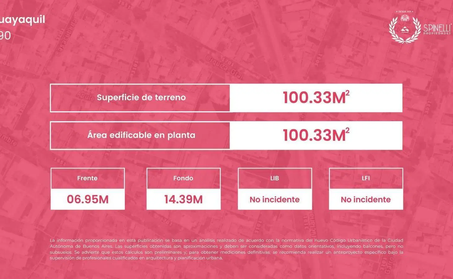 Venta terreno USAA 746M² vendibles 10 pisos total ubicación única en la mejor zona de Caballito 5