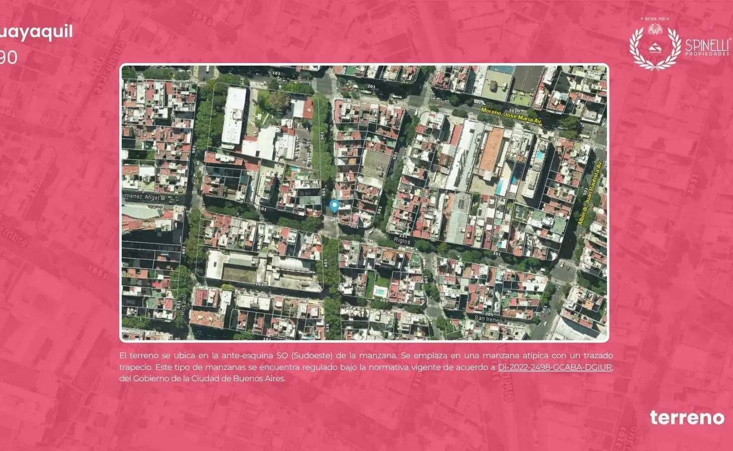 Venta terreno USAA 746M² vendibles 10 pisos total ubicación única en la mejor zona de Caballito 3