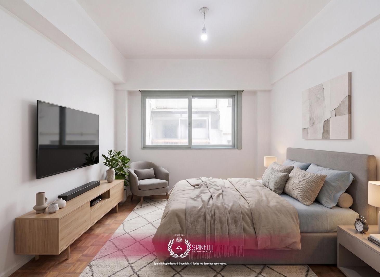 Foto de Venta departamento 2 ambientes 34m² al contrafrente con balcón interno en Boedo apto crédito, imagen 1