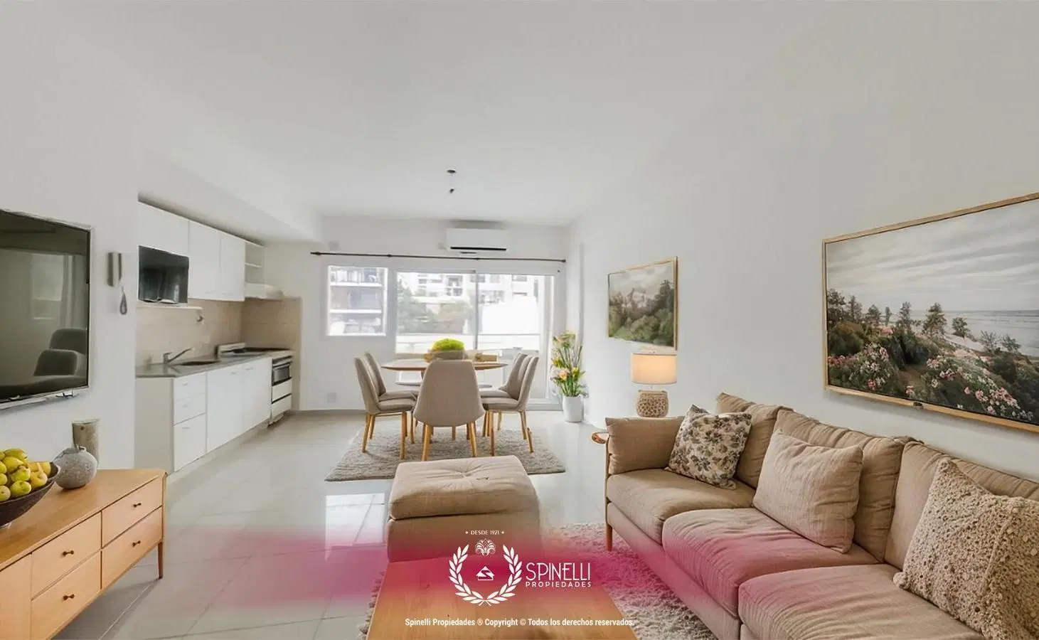 Alquiler departamento 1 ambiente 39M²   Flores nuevo laundry aire acondicionado balcón contrafrente 2
