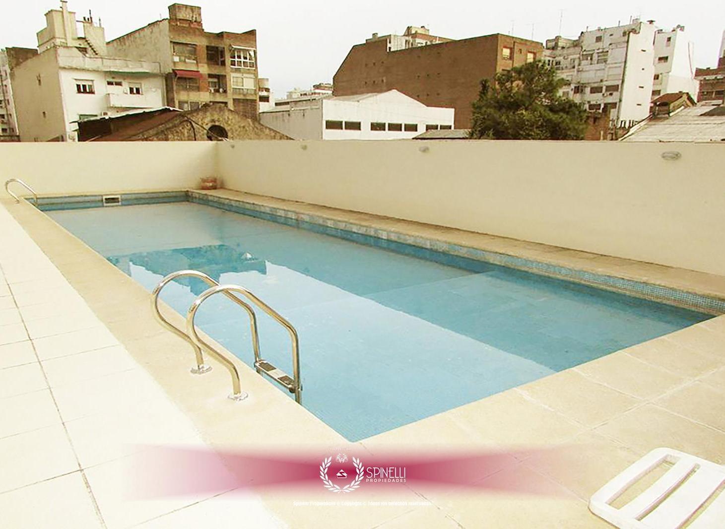 Foto de Alquiler departamento 1 amb 30m² en Caballito balcón frente piscina sum, imagen 4
